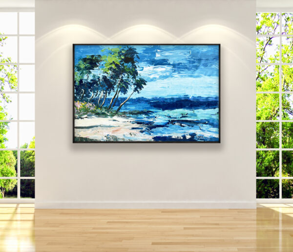 Beach wall art