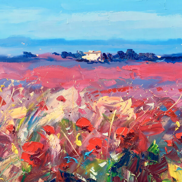 Landscape painting detail 1