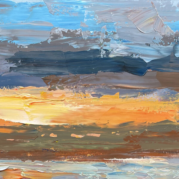 Sunset Painting Detail 3