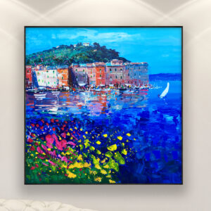 Portofino Painting on Canvas