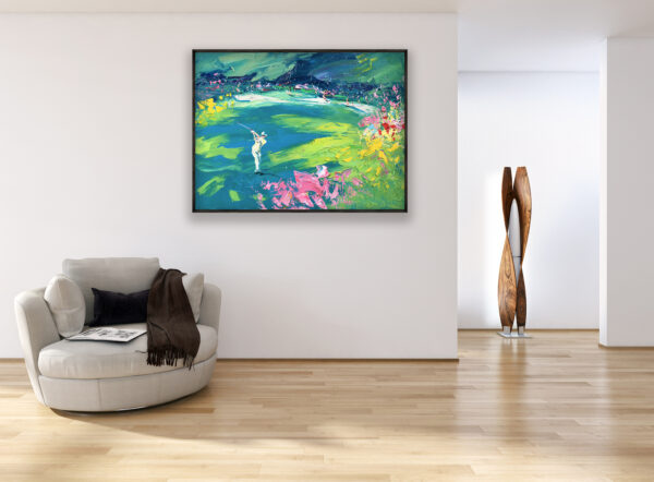 Golf Painting on Canvas