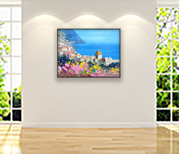 Positano Painting