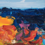 Detailed closeup of Ocean Painting 3